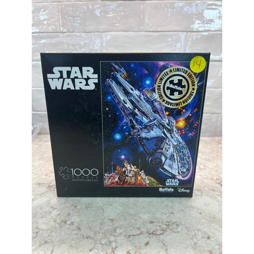 Star Wars Millennium Falcon 1000 Piece Jigsaw Puzzle Buffalo Games 10600 Limited